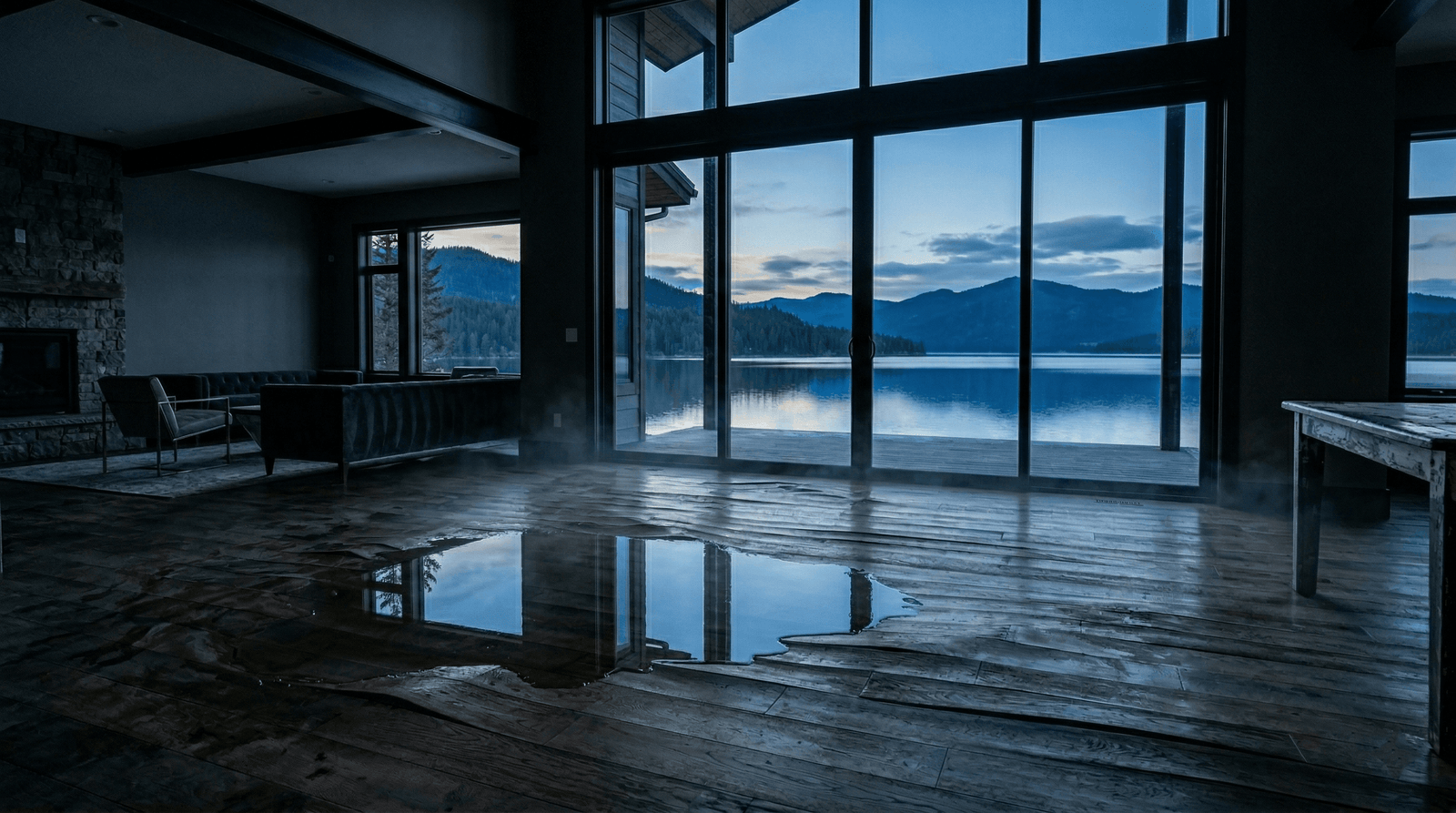water damage restoration Spokane Valley WA flooded home emergency